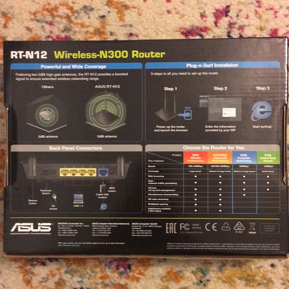 Asus RT-N12 3-in-1 Router - Picture 2 of 4